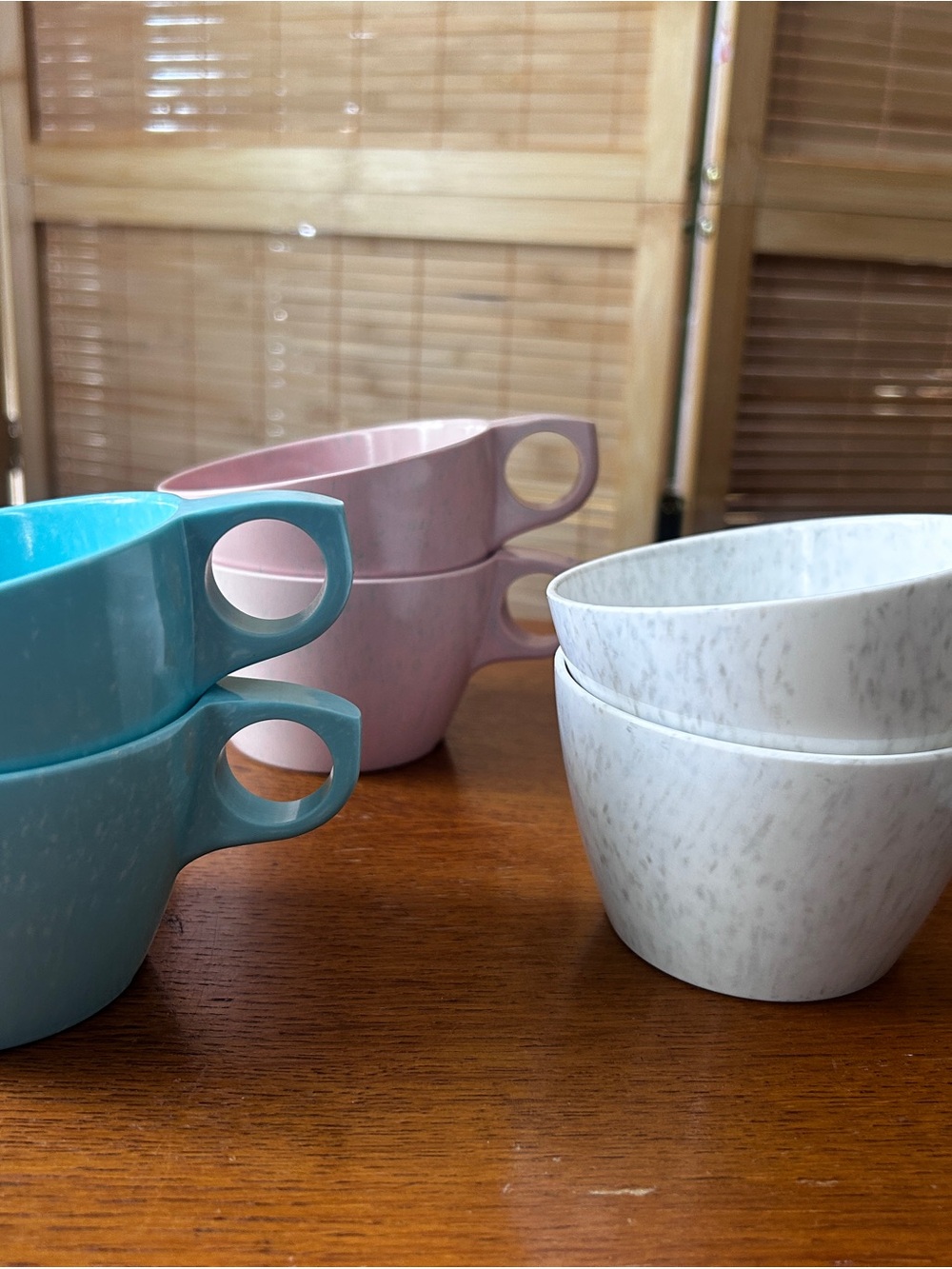 Vintage mid century mugs